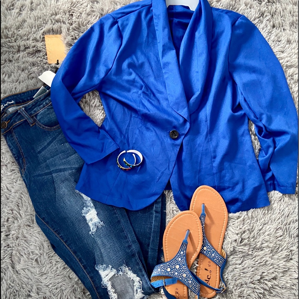 Royal Blue Blazer
